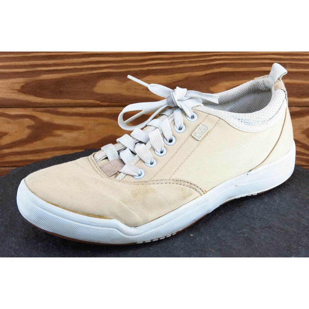 Keds Women Size 7.5 M Beige Fashion Sneakers Fabric 24458mjtch171